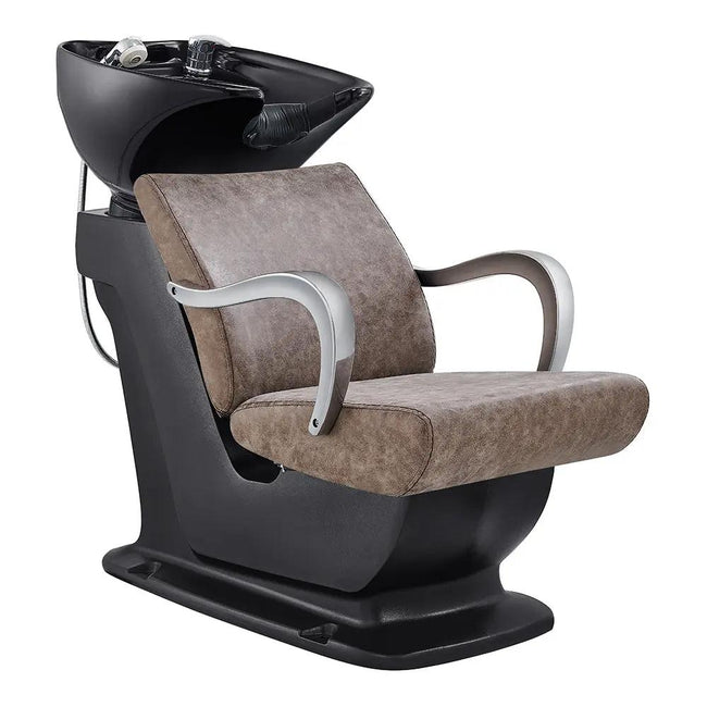Beauty Salon Backwash Unit with Adjustable Basin & Adjustable Seat - Beckman - DIR Store