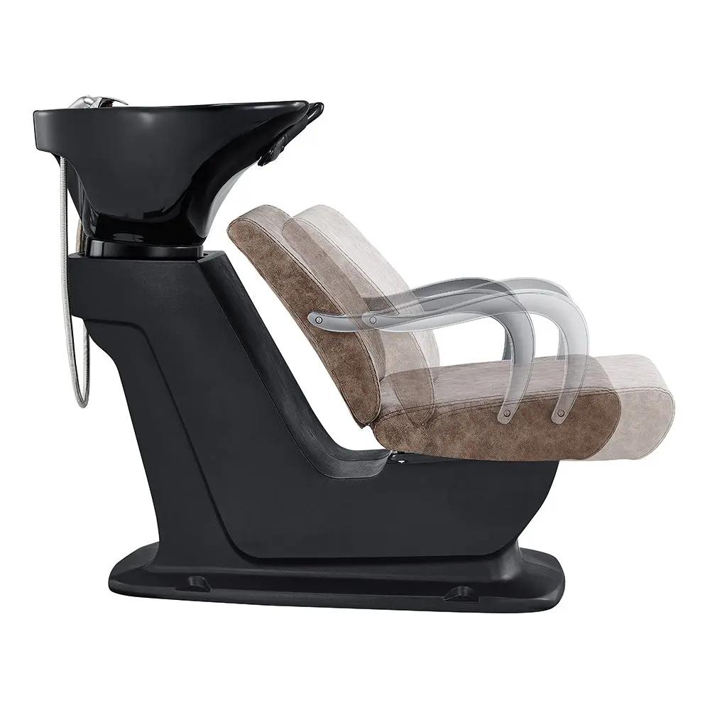 Beauty Salon Backwash Unit with Adjustable Basin & Adjustable Seat - Beckman - DIR Store