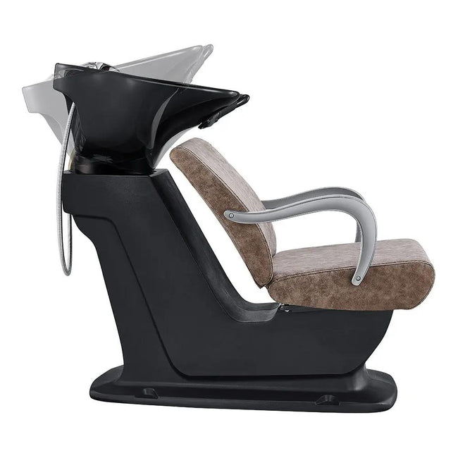 Beauty Salon Backwash Unit with Adjustable Basin & Adjustable Seat - Beckman - DIR Store