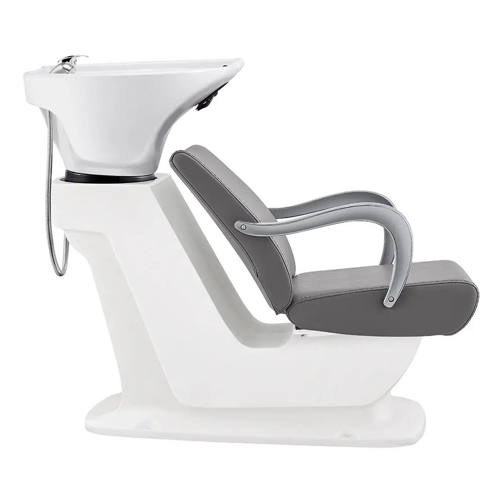 Salon Backwash Unit with Basin & Adjustable Seat -Grey Beckman - DIR Store