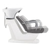 Salon Backwash Unit with Basin & Adjustable Seat -Grey Beckman - DIR Store