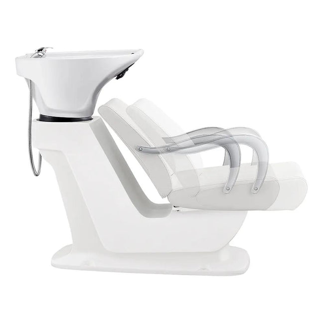 Salon Backwash Unit with Basin & Adjustable Seat -Grey Beckman - DIR Store