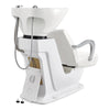 Salon Backwash Unit with Basin & Adjustable Seat -Grey Beckman - DIR Store