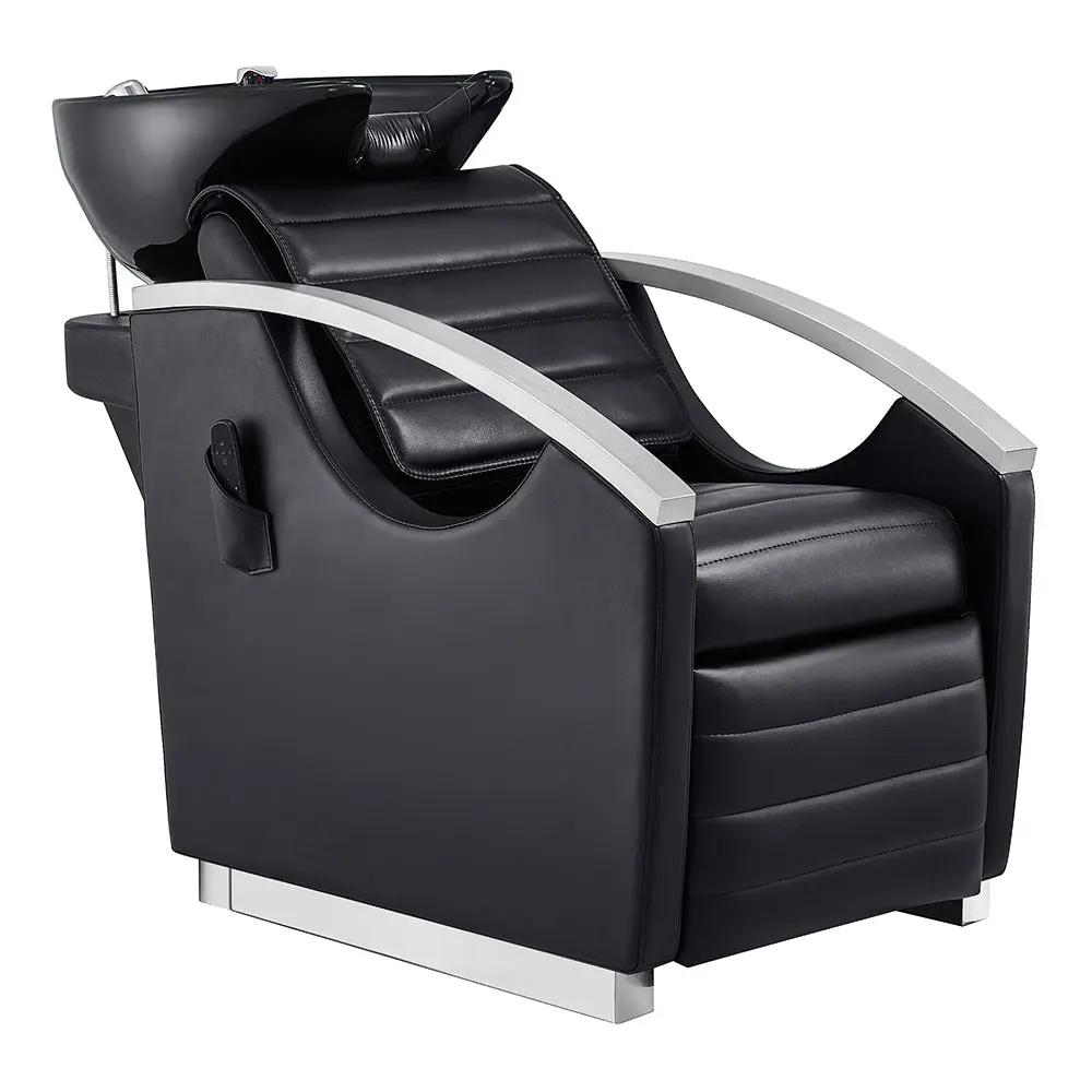 Beauty Salon Electric Massage Backwash Unit / Chair with Basin & Adjustable Seat- Bella V - DIR Store