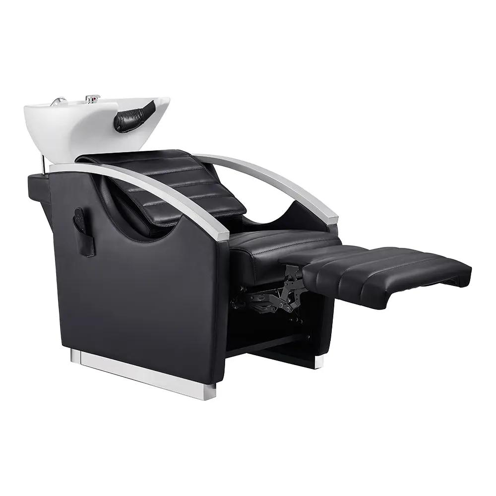 Beauty Salon Electric Massage Backwash Unit / Chair with Basin & Adjustable Seat- Bella V - DIR Store