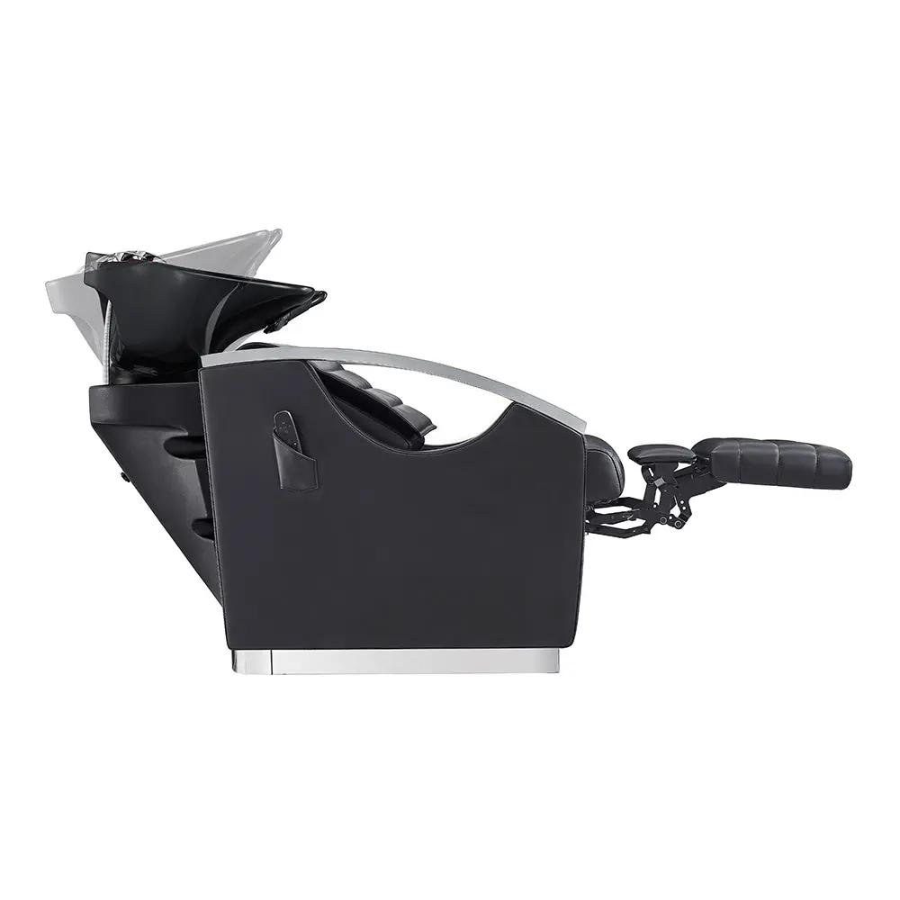 Beauty Salon Electric Massage Backwash Unit / Chair with Basin & Adjustable Seat- Bella V - DIR Store