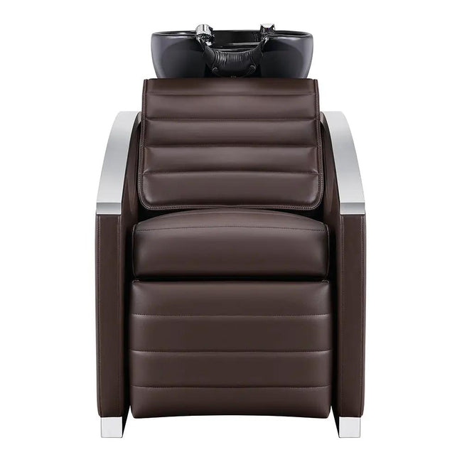 Beauty Salon Electric Massage Backwash Unit / Chair with Basin & Adjustable Seat- Bella V - DIR Store