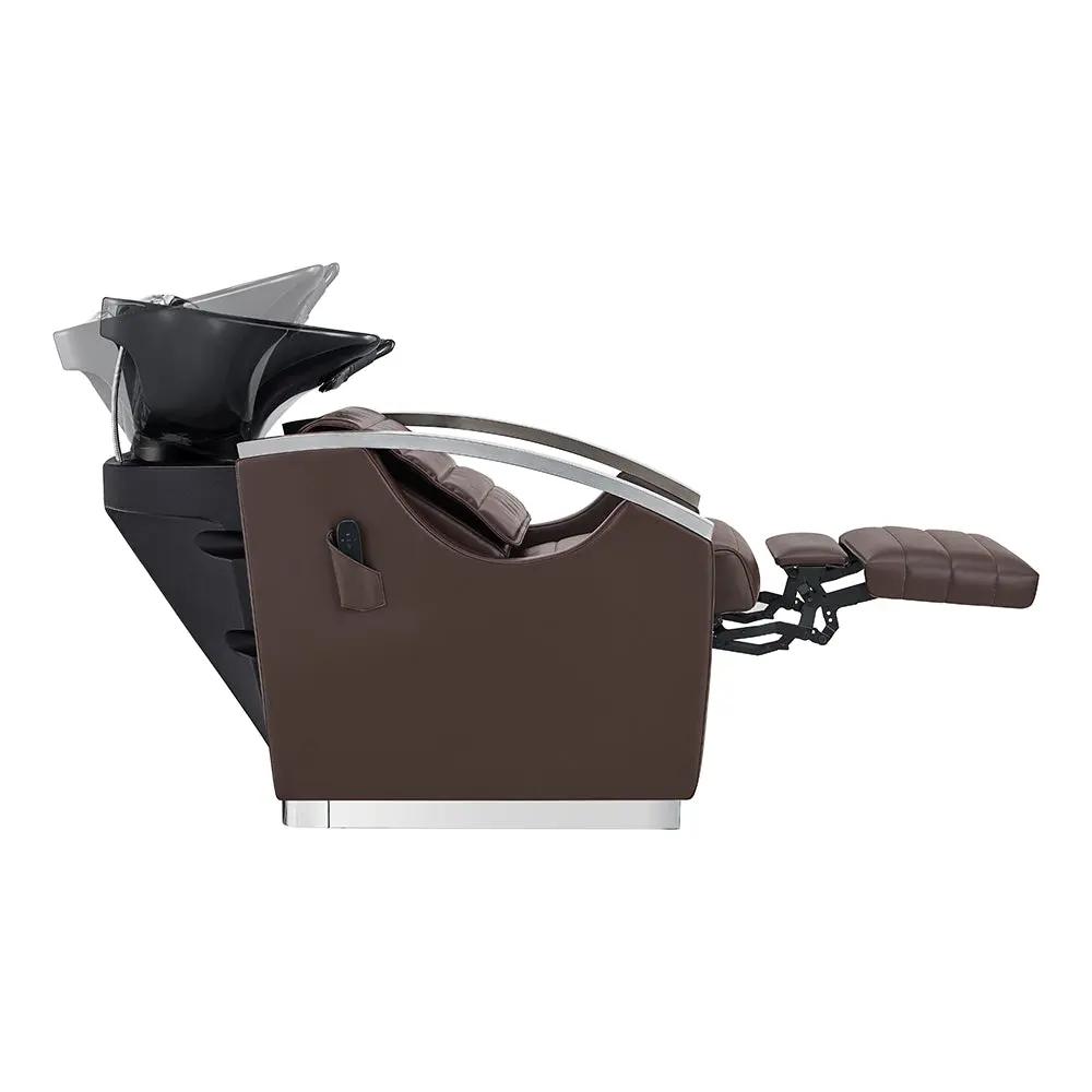 Beauty Salon Electric Massage Backwash Unit / Chair with Basin & Adjustable Seat- Bella V - DIR Store