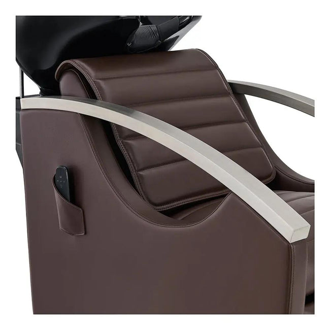 Beauty Salon Electric Massage Backwash Unit / Chair with Basin & Adjustable Seat- Bella V - DIR Store