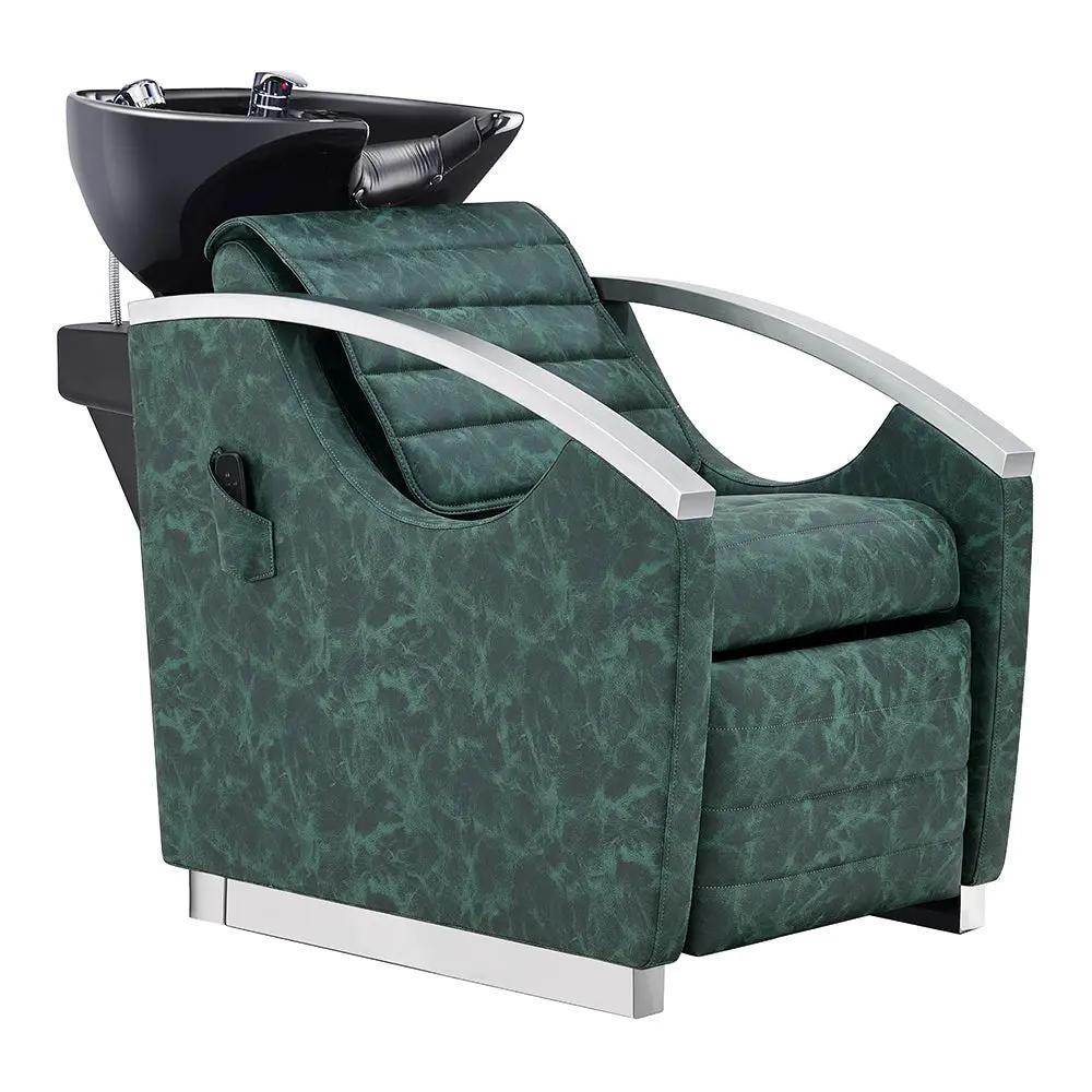 Beauty Salon Electric Massage Backwash Unit / Chair with Basin & Adjustable Seat- Bella V - DIR Store