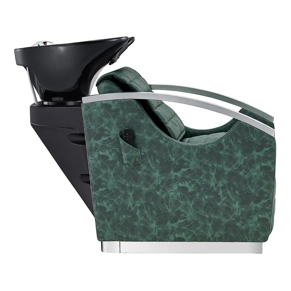 Beauty Salon Electric Massage Backwash Unit / Chair with Basin & Adjustable Seat- Bella V - DIR Store