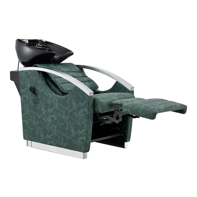 Beauty Salon Electric Massage Backwash Unit / Chair with Basin & Adjustable Seat- Bella V - DIR Store