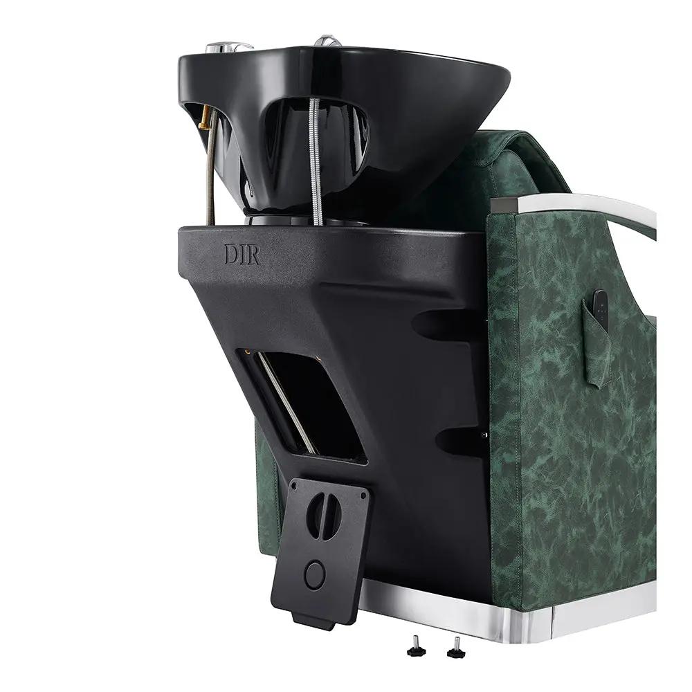 Beauty Salon Electric Massage Backwash Unit / Chair with Basin & Adjustable Seat- Bella V - DIR Store