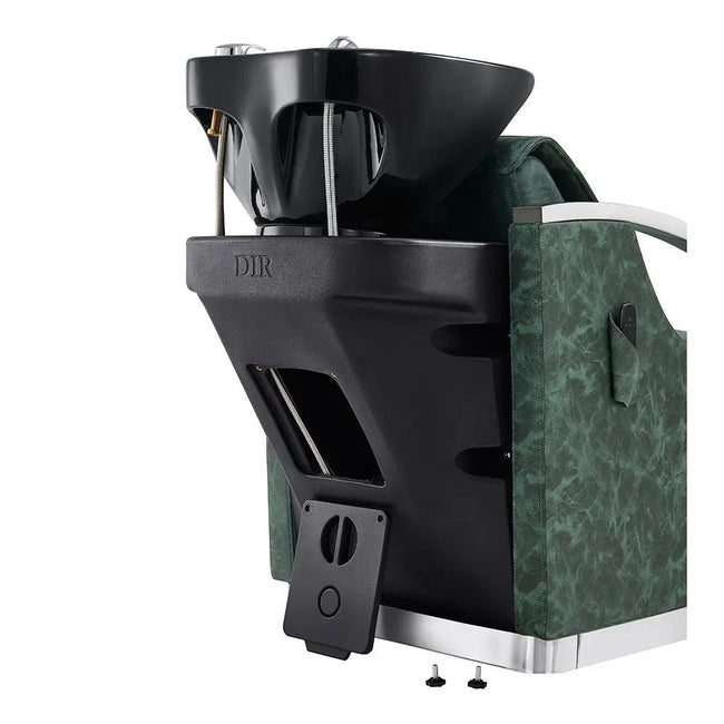 Beauty Salon Electric Massage Backwash Unit / Chair with Basin & Adjustable Seat- Bella V - DIR Store