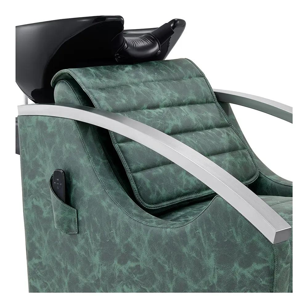 Beauty Salon Electric Massage Backwash Unit / Chair with Basin & Adjustable Seat- Bella V - DIR Store