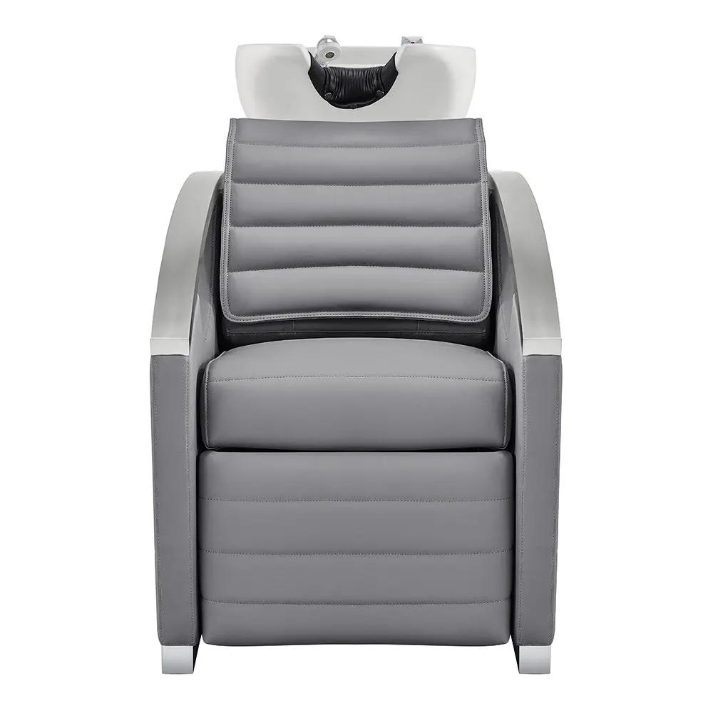 Beauty Salon Electric Massage Backwash Unit / Chair with Basin & Adjustable Seat- Bella V - DIR Store