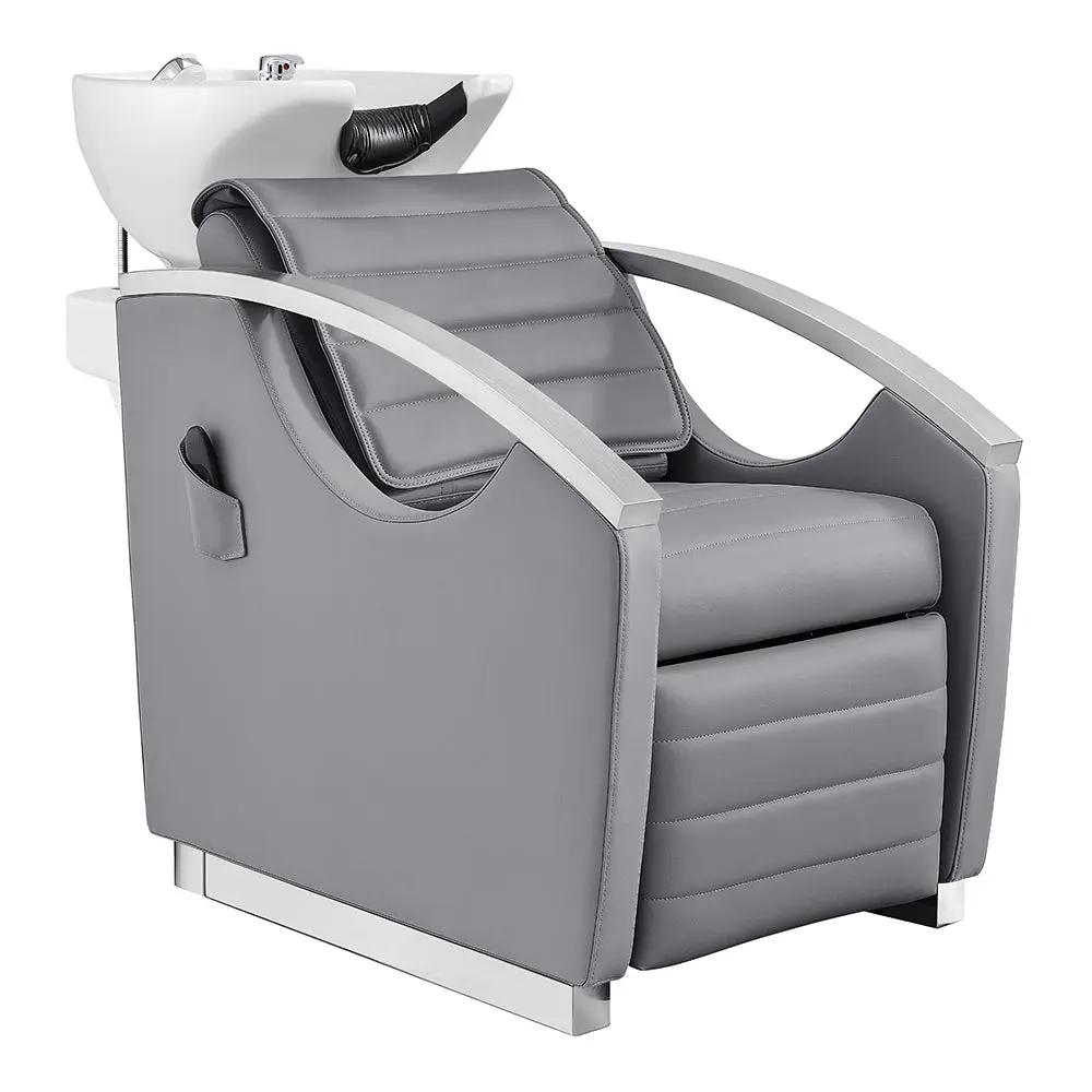 Beauty Salon Electric Massage Backwash Unit / Chair with Basin & Adjustable Seat- Bella V - DIR Store