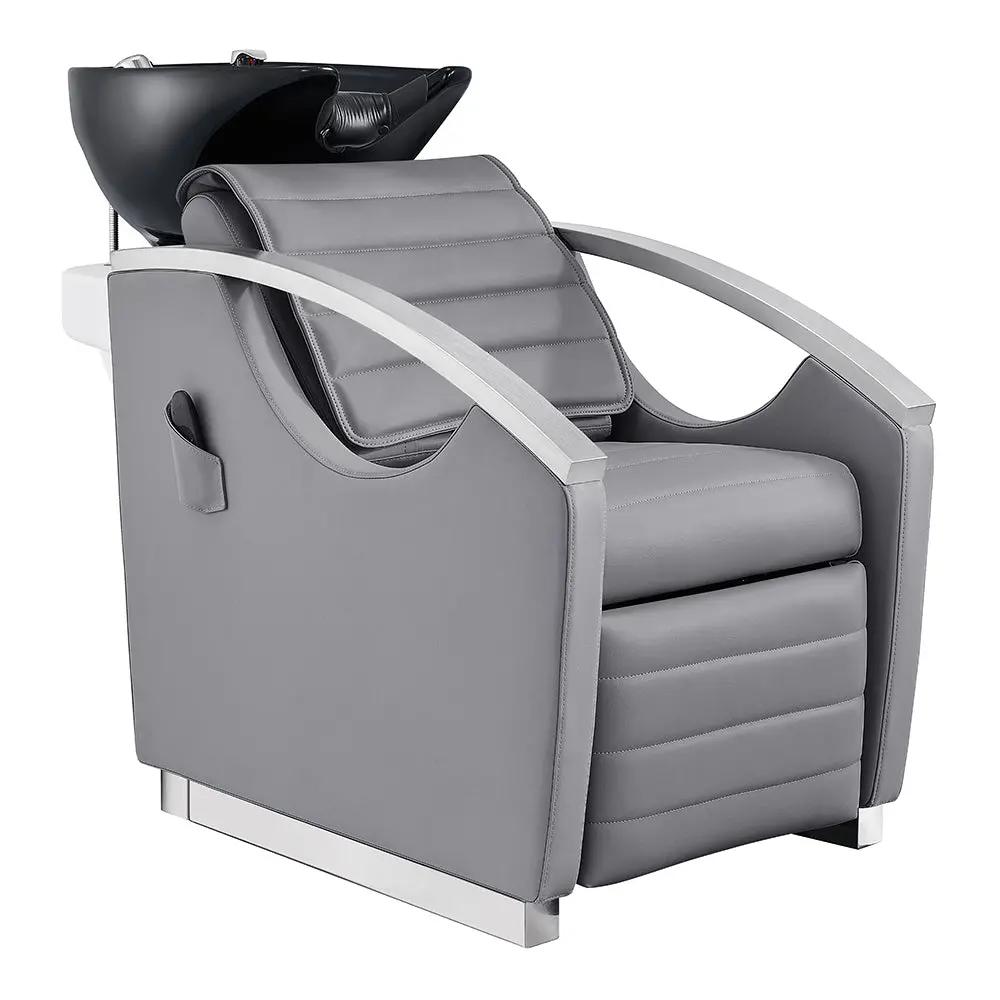 Beauty Salon Electric Massage Backwash Unit / Chair with Basin & Adjustable Seat- Bella V - DIR Store