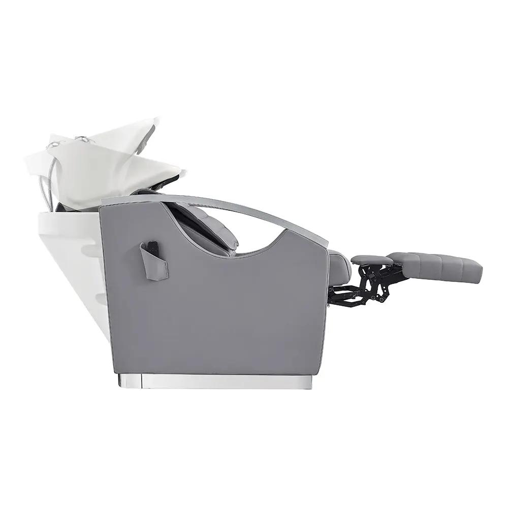 Beauty Salon Electric Massage Backwash Unit / Chair with Basin & Adjustable Seat- Bella V - DIR Store