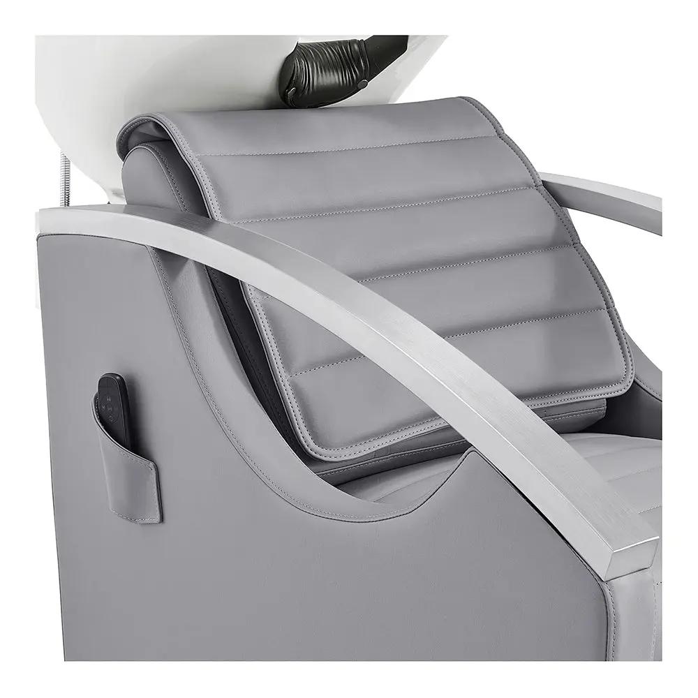 Beauty Salon Electric Massage Backwash Unit / Chair with Basin & Adjustable Seat- Bella V - DIR Store