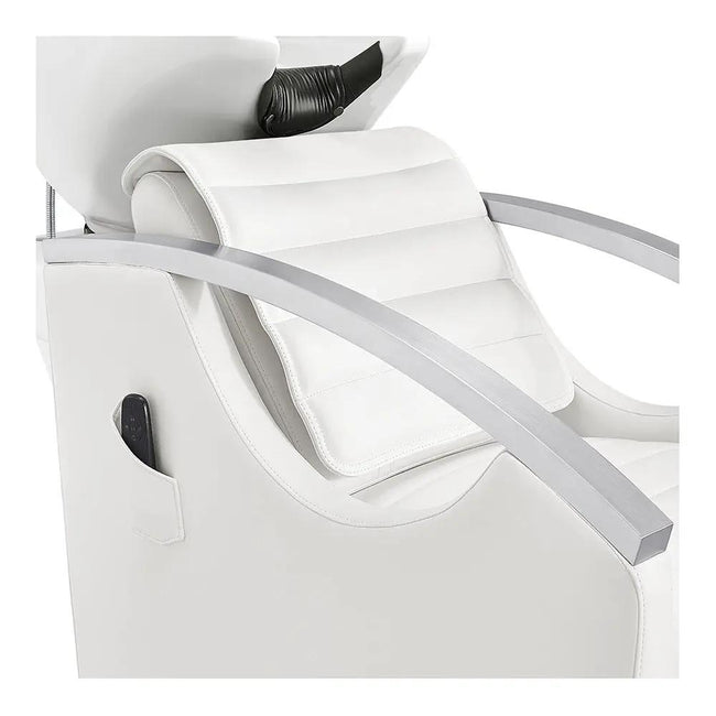 Beauty Salon Electric Massage Backwash Unit / Chair with Basin & Adjustable Seat- Bella V - DIR Store