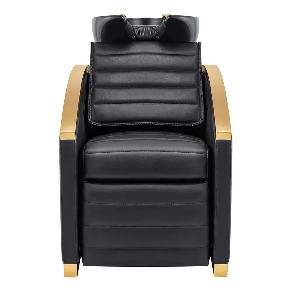 Beauty Salon Electrical Massage Backwash Unit with Adjustable Basin and Seat- Bella Gold Backwash - DIR Store