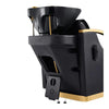 Beauty Salon Electrical Massage Backwash Unit with Adjustable Basin and Seat- Bella Gold Backwash - DIR Store