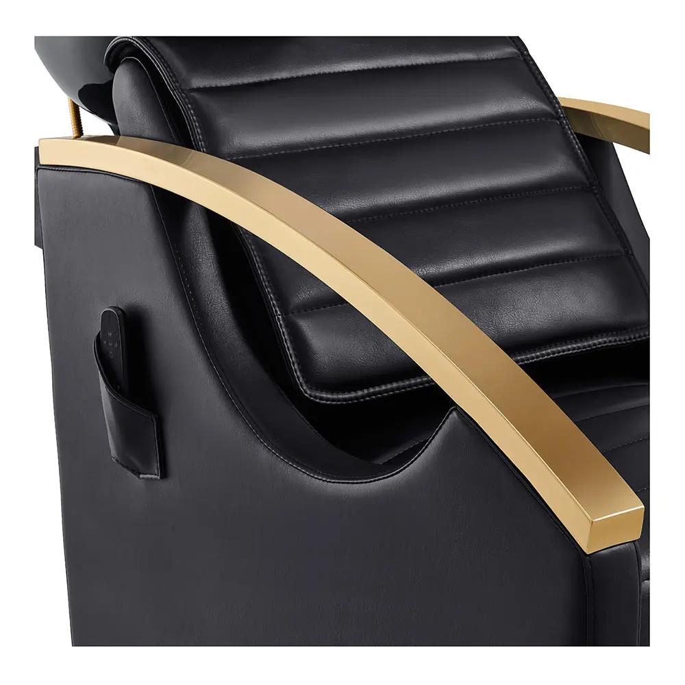 Beauty Salon Electrical Massage Backwash Unit with Adjustable Basin and Seat- Bella Gold Backwash - DIR Store