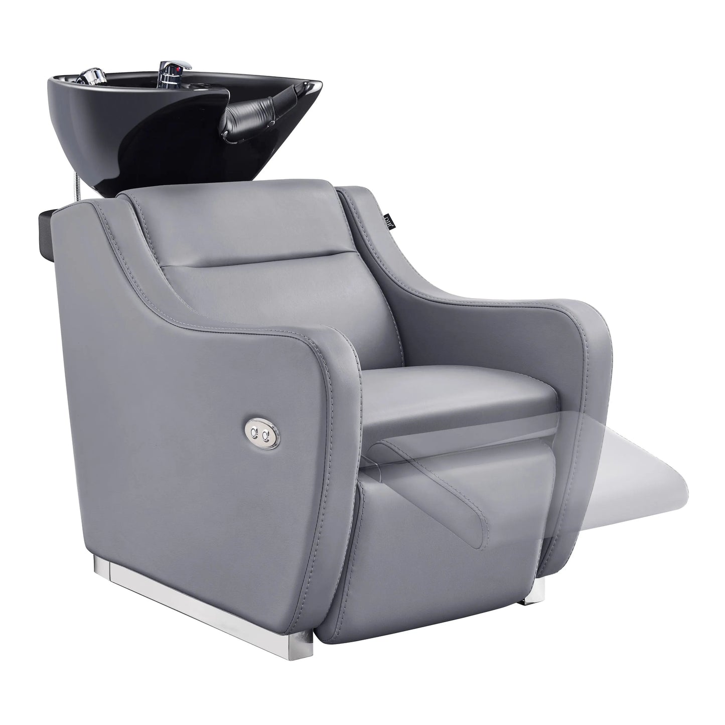 Salon Backwash Unit / Chair with Adjustable Basin & Adjustable Legrest extension - Callisto - DIR Store