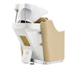 Beauty Salon Electric Massage Backwash Unit Chair with Adjustable Basin - Leona - DIR Store