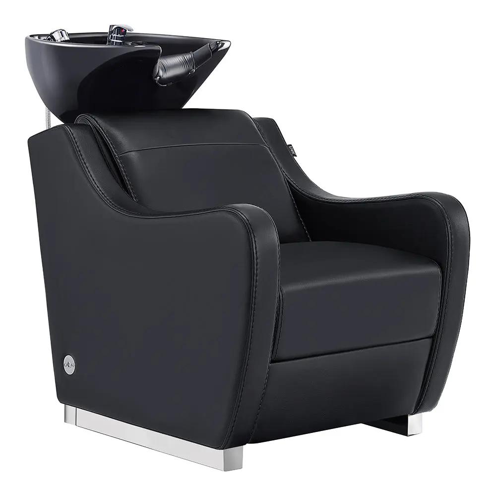 Beauty Salon Electric Massage Backwash Unit Chair with Adjustable Basin - Leona - DIR Store