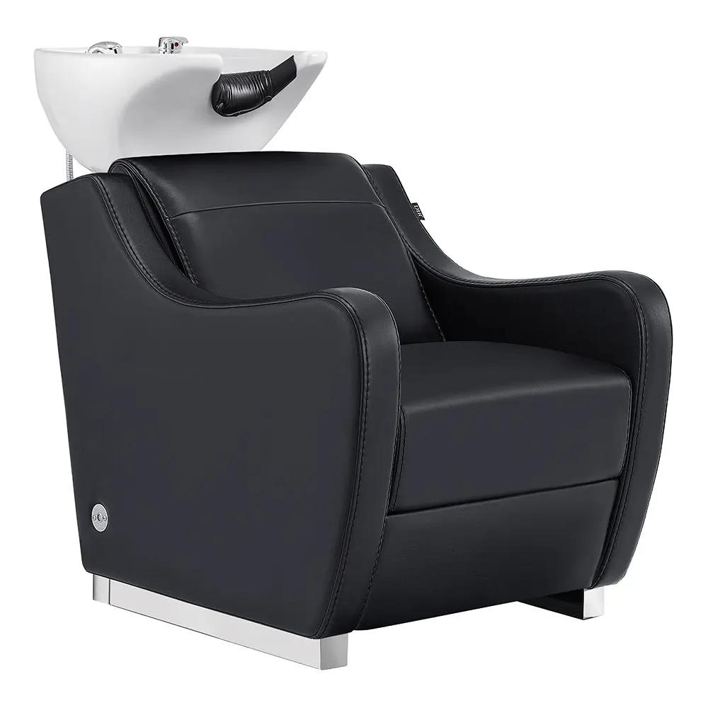 Beauty Salon Electric Massage Backwash Unit Chair with Adjustable Basin - Leona - DIR Store