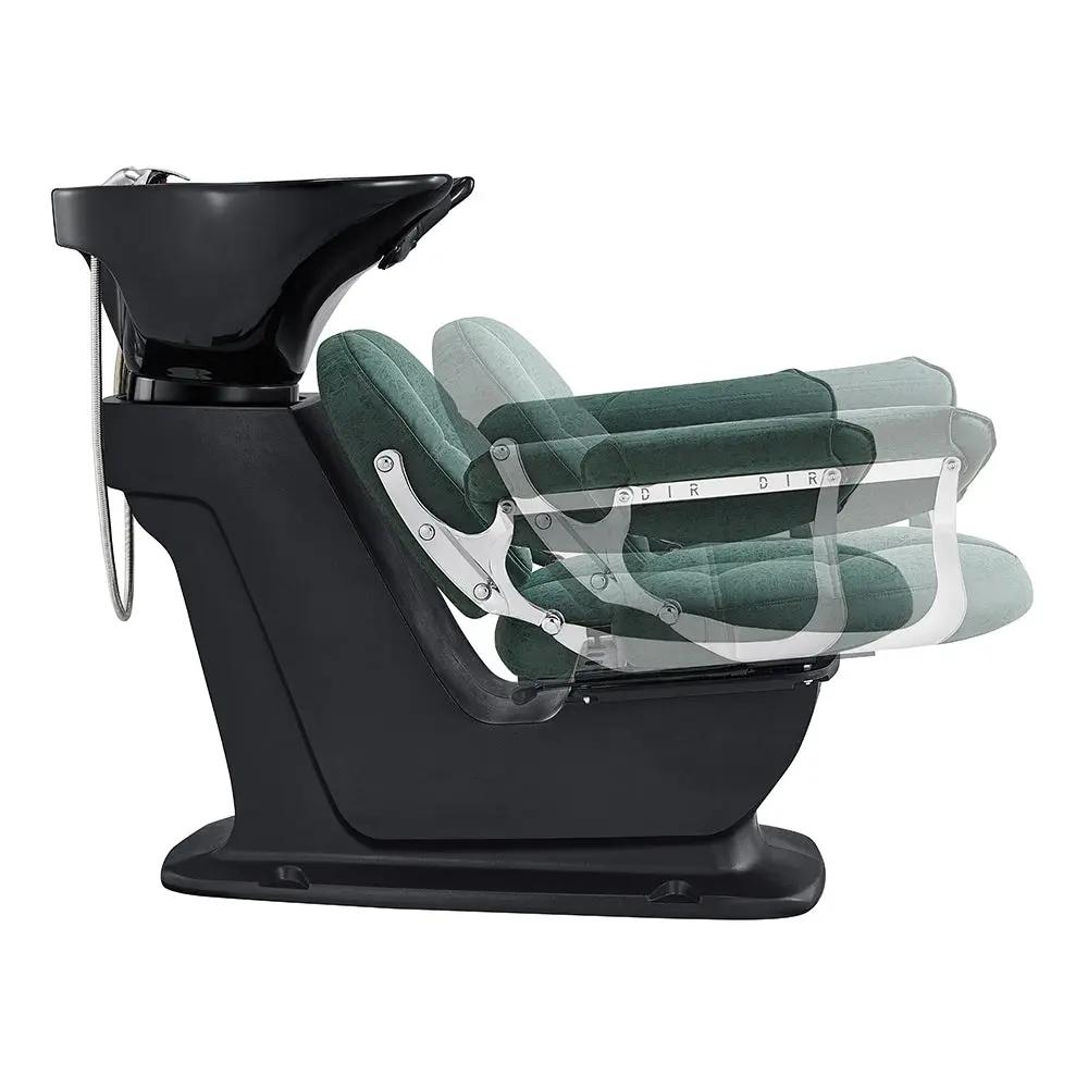 Beauty Salon Backwash Unit with Adjustable Basin & Seat - Mochilagon - DIR Store