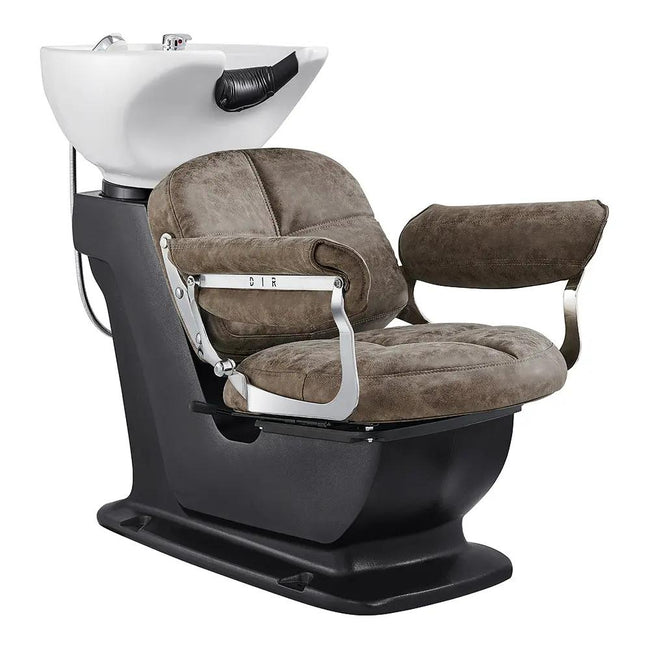 Beauty Salon Backwash Unit with Adjustable Basin & Seat - Mochilagon - DIR Store