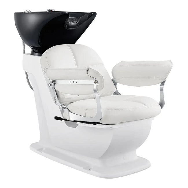 Beauty Salon Backwash Unit with Adjustable Basin & Seat - Mochilagon - DIR Store