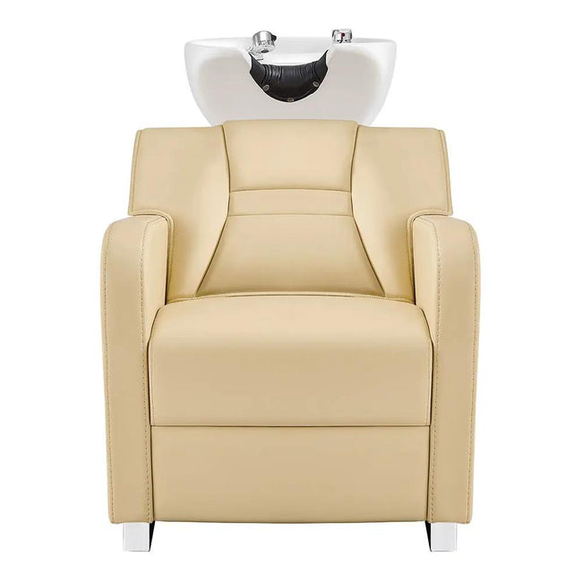 Beauty Salon Electric Massage Backwash Unit / Chair with Adjustable Basin - Olympic - DIR Store