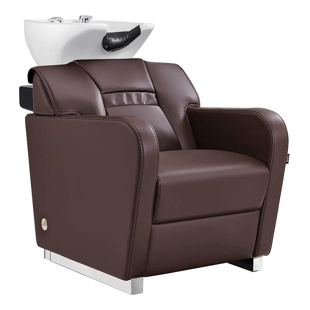 Beauty Salon Electric Massage Backwash Unit / Chair with Adjustable Basin - Olympic - DIR Store