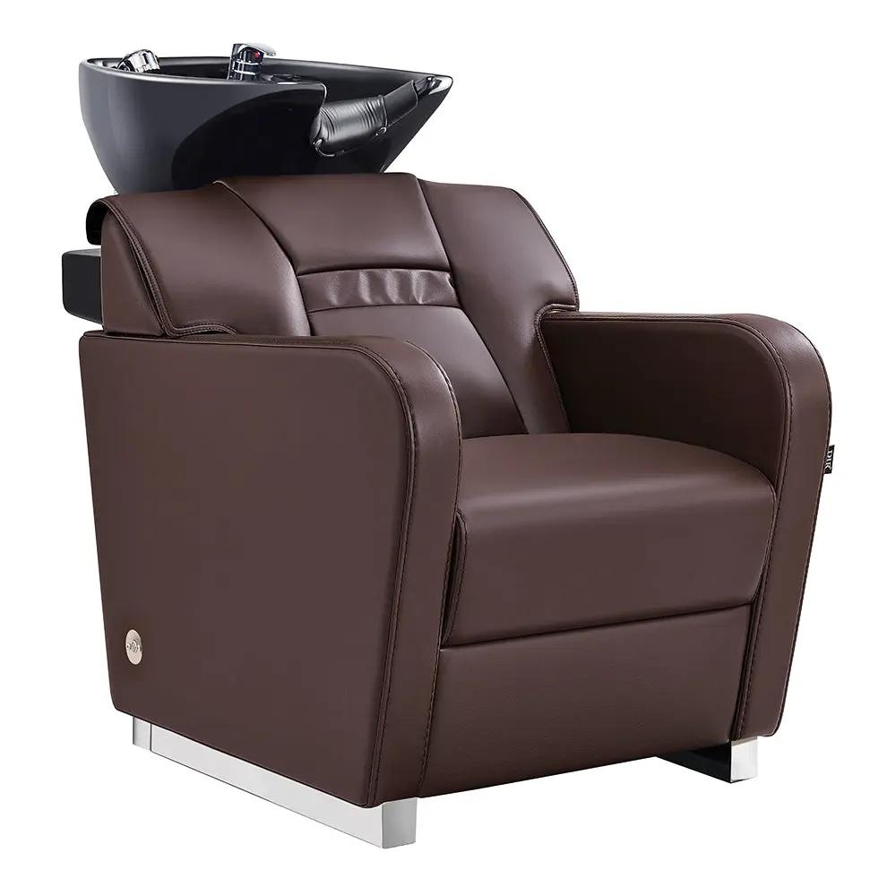 Beauty Salon Electric Massage Backwash Unit / Chair with Adjustable Basin - Olympic - DIR Store