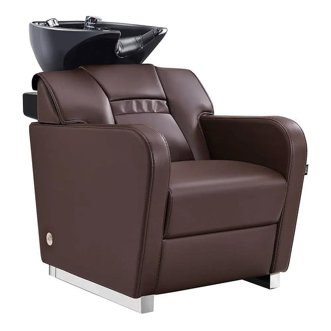 Beauty Salon Electric Massage Backwash Unit / Chair with Adjustable Basin - Olympic - DIR Store