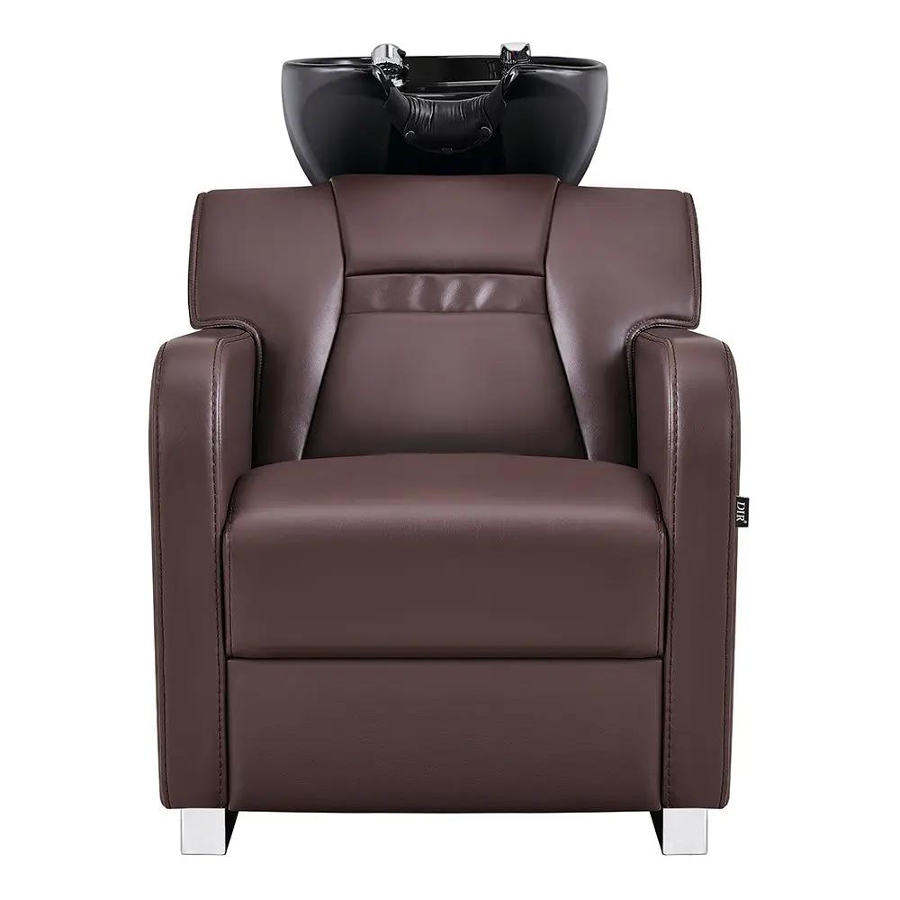 Beauty Salon Electric Massage Backwash Unit / Chair with Adjustable Basin - Olympic - DIR Store