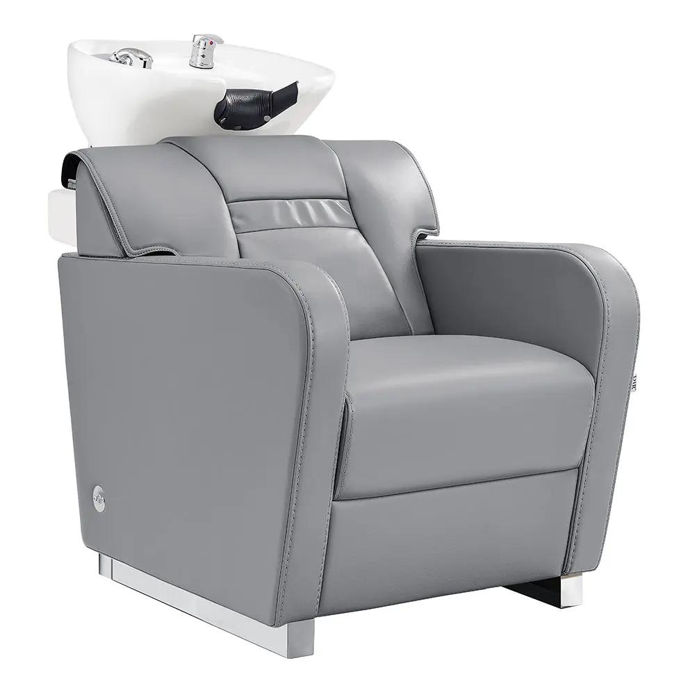 Beauty Salon Electric Massage Backwash Unit / Chair with Adjustable Basin - Olympic - DIR Store