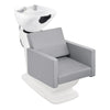 Beauty Salon Backwash Unit / Chair with Basin & Adjustable Seat - Takaran - DIR Store