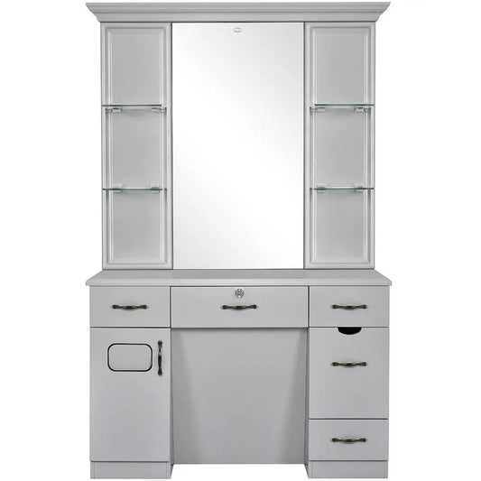 Barber Station with Barber Mirror - Champion II Barber Unit - DIR Store