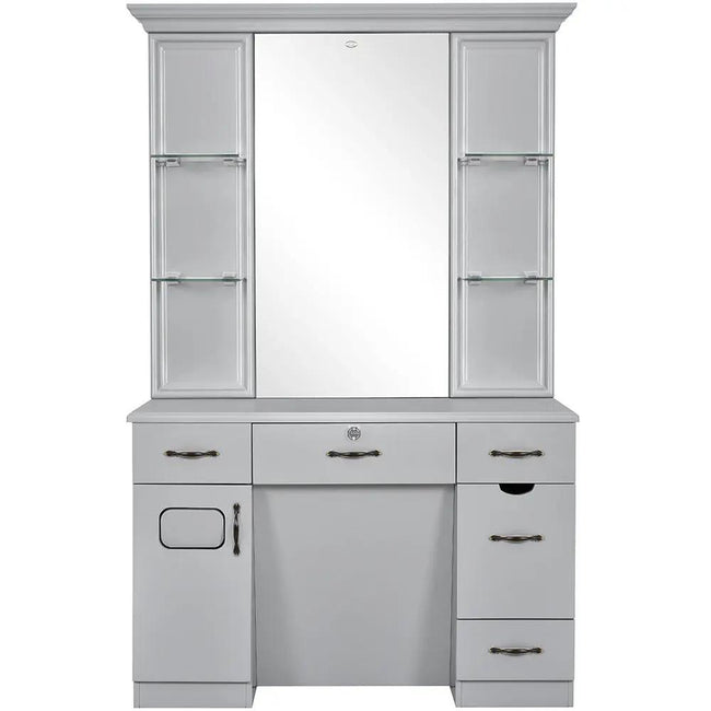 Barber Station with Barber Mirror - Champion II Barber Unit - DIR Store