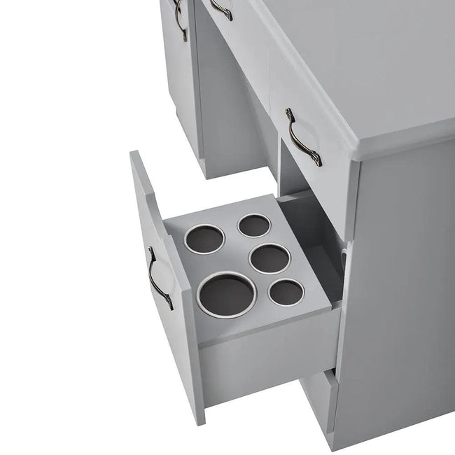 Barber Station with Barber Mirror - Champion II Barber Unit - DIR Store