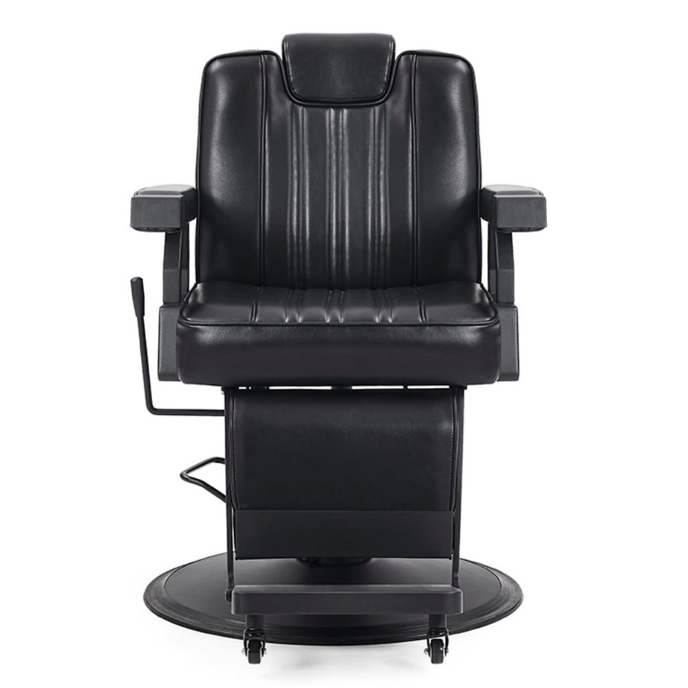DIR Barber Chair Apex 2226 – Modern Black Hydraulic Barber Chair