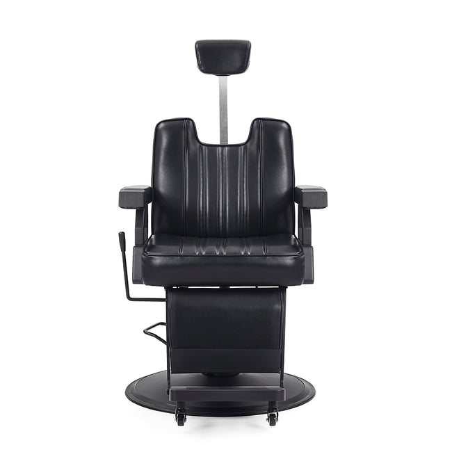 DIR Barber Chair Apex 2226 – Modern Black Hydraulic Barber Chair