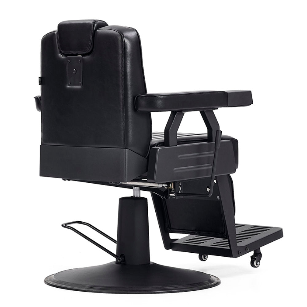 DIR Barber Chair Apex 2226 – Modern Black Hydraulic Barber Chair