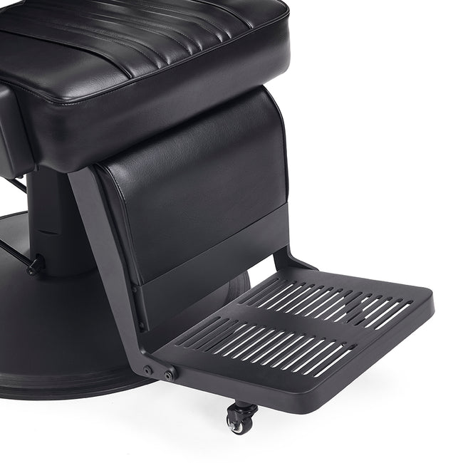 DIR Barber Chair Apex 2226 – Modern Black Hydraulic Barber Chair