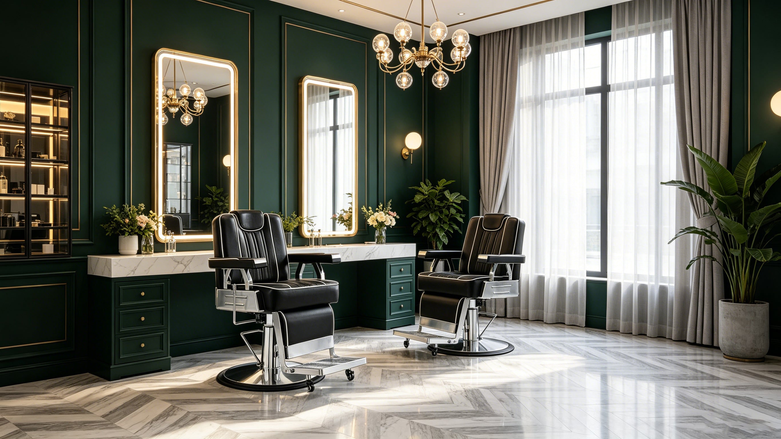 Barber Chair Majesty- detail - DIR Store